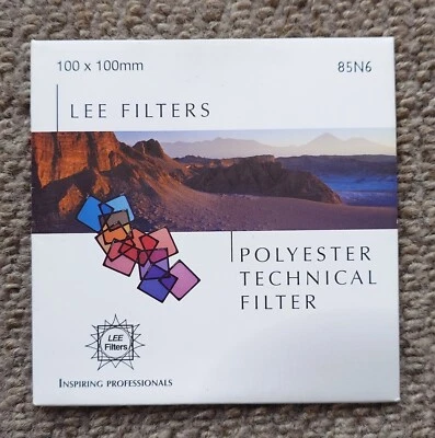 Lee Filters - Polyester Technical Filter (85N6) - 100x100mm - Image 1 of 2