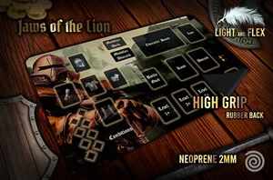 Tapete de neopreno compatible con juego de mesa Jaws of the lion. - Imagen 1 de 2