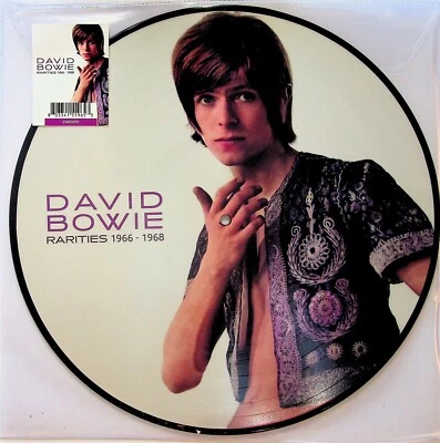 DAVID BOWIE Rarities 1966-1968 Picture Disc Vinyl LP (NEW) Rare Early Recordings - Image 1 of 2