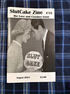 Slutcake #18- the Love & Crushes issue! zine riot grrrl punk rock art comics - Picture 1 of 17
