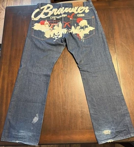 Artful Dodger Y2K Grunge Baggy Jean Pants - Picture 1 of 18