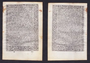 Book of Hours Livre d'heures Stundenbuch Paris Pigouchet incunable 1490 - Imagen 1 de 1