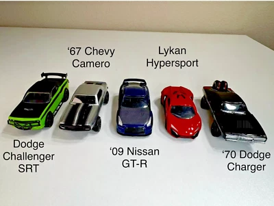 Lot Of 5 Jada Toys Fast & Furious 1:55 Diecast Toy Car Collectibles - Image 1 of 4