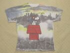 Peanuts Snoopy Tee Youth T-Shirt Short Sleeve White Size M