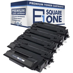 4PK CE255X 55X High Yield Toner Compatible HP LaserJet P3010 P3015 M521dn M525dn - Picture 1 of 6