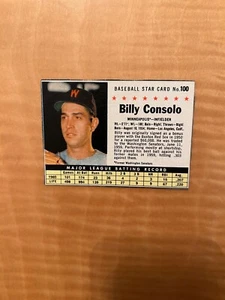 ¡¡Consola de béisbol #100 Billy 1961!! ¡ENVÍO DE $1!! - Imagen 1 de 2