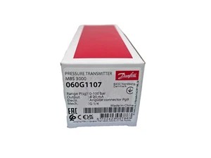 Danfoss MBS 3000 060G1107 Pressure transmitter 0 - 100 bar 4..20mA 24V DC G1/4 - Picture 1 of 4