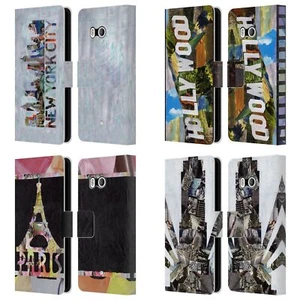 OFFICIAL ARTPOPTART TRAVEL LEATHER BOOK WALLET CASE FOR HTC PHONES 1 - Picture 1 of 7