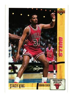 1991-92 Upper Deck #182 Stacey King Chicago Bulls - Image 1 of 2