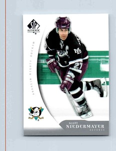 2005-06 SP Authentic Scott Niedermayer * #4