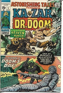 ASTONISHING TALES #1 KAZAR & DR, DOOM MARVEL COMICS - Bild 1 von 1