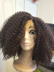 HANDGEFERTIGTE KINKY CURLY (1B/30) SPITZENFRONT - Bild 1 von 5