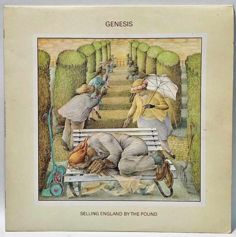 Genesis ‎– Selling England By The Pound - Charisma ‎CAS.1074 1st Ed Porky Orig Foto 1 de 4