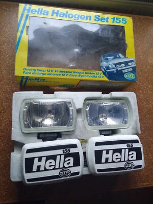 Hella 155 driving lights lamps Porsche 911 S Targa Jaguar XJ XJS NEW - Image 1 of 4