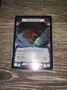 Tome of Torment Rainbow Foil Flesh and Blood Monarch 1st Edition Pack Fresh! - Picture 1 of 3