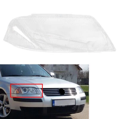 Cubierta de lente de faro de coche de 1 pieza para Volkswagen Passat B5.5 2000-2005 Foto 1 de 4