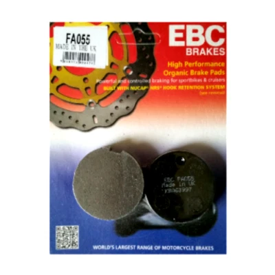FITS Suzuki GT125/185/250 GT380/550 GT750 Kettle EBC Brake Pads FRONT Fits FA055 - Image 1 of 3