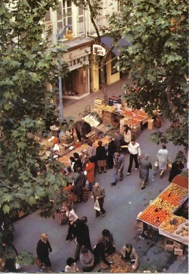 CARTE POSTALE VAR / EDITION LEO LE PRADET / TOULON LE COURS LAFAYETTE / MARCHE