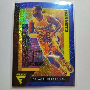 2020-21 Panini Flux PJ Washington Jr. Mojo Prizm 51/99 SP Charlotte Hornets