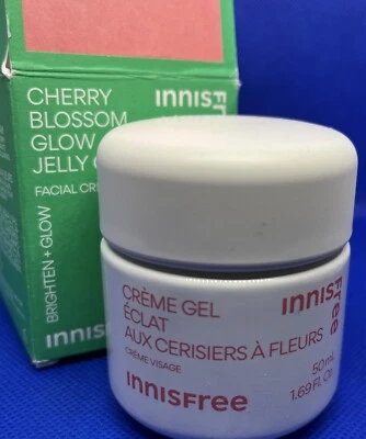 Auténtica crema de gelatina INNISFREE Cherry Blossom Dewy Glow 1,69 oz exp 2026  Foto 1 de 4