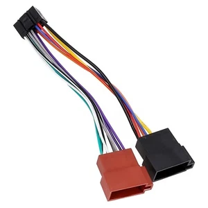 Adaptador conector arnés de cableado ISO 16 pines radio estéreo para automóvil para Kenwood - Imagen 1 de 23