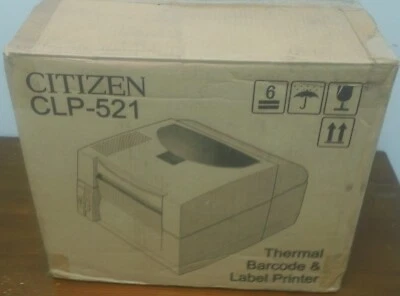 NEW OPEN BOX CITIZEN CLP-521 THERMAL BARCODE & LABEL PRINTER - Image 1 of 3