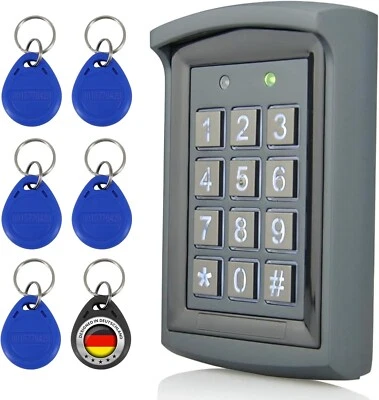 MATHFEL RFID Zugangssystem Metall Codeschloss Zutrittskontrolle IP66 - Bild 1 von 4