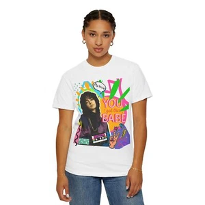 Maglietta My Love Retro Vibes anni '80 grafica unisex pesante 100% cotone - Foto 1 di 6