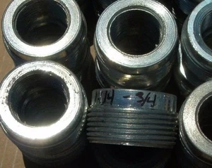 LOT OF 9-KILLARK RE42S RE42 1-1/4"-3/4 STEEL REDUCING BUSHING HAZARDOUS LOCATION - Picture 1 of 1