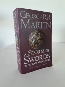 A Storm of Swords: Part 2 Blood and Gold R R Martin Book Fiction - Picture 1 of 3