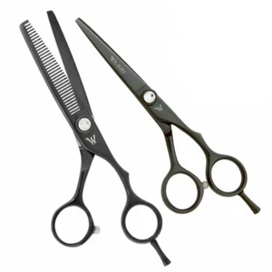 Washi Beauty - Black Panther Shear Set 5.5, or 6.0 / 35 Tooth Thinner Light - Picture 1 of 1