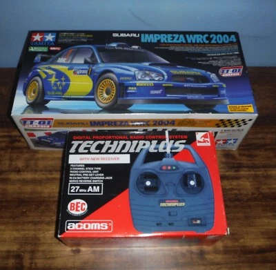 Tamiya Subaru Impreza WRC 2004 58333 TT-01 1/10 4WD  & techniplus acoms control - Image 1 of 4