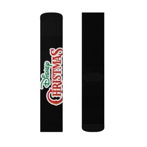 Disney holiday socks "black" RED  - Picture 1 of 13