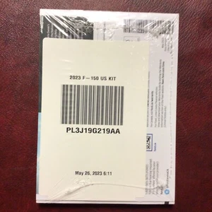 NEW SEALED 2023 F150 SUPPLEMENTAL OWNERS MANUAL BOOKS REF RAPTOR GUIDE ALL MODEL - Picture 1 of 10