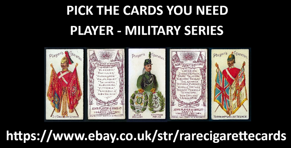 PLAYER - MILITARY SERIES - PICK THE CARDS YOU NEED - Image 1 of 1