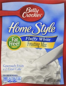 Betty Crocker Homestyle Fluffy White Frosting Mix, 7.2 Ounce (Pack of 6) - Picture 1 of 7