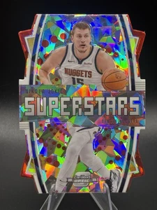 2023 Contenders Optic Nikola Jokic #9 Superstars Die-Cuts Red Cracked Ice - Bild 1 von 3