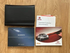 02-09 KIA SORENTO OWNERS HANDBOOK MANUAL PACK AND WALLET Print 2006 - Picture 1 of 4