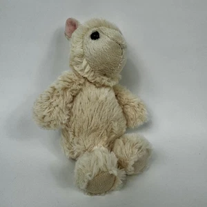 Juguete de peluche Aurora Cuddly Friends cordero llama marfil crema 8" Lovey 2018 - Imagen 1 de 9
