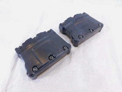 Harley Davidson Touring Dyna & Softail Black Cylinder Head Rocker Boxes - Image 1 of 4