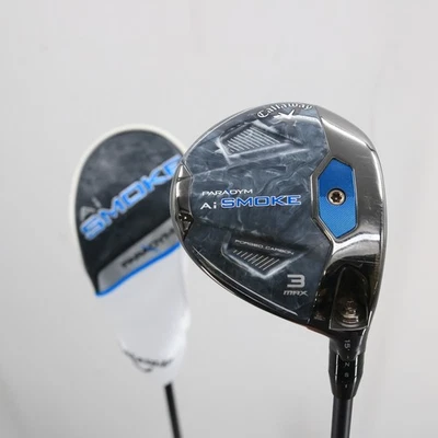 Callaway Paradym Ai Smoke Max 3 Fairway Wood 15 graus Cypher 5.0 Senior destro S-15618 - Imagem 1 de 4