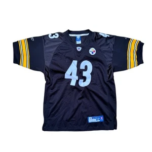Camiseta deportiva Nike de fútbol americano de los Pittsburgh Steelers Troy Polamalu #43 juvenil talla M - Imagen 1 de 7
