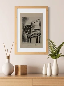 Pablo Picasso, Original Hand-signed Lithograph with COA & Appraisal of $3,500 - Picture 1 of 12