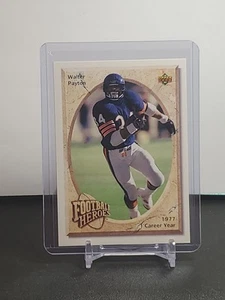 1992 Upper Deck #21 Walter Payton Football Heroes: Walter Payton. Chicago Bears - Picture 1 of 2