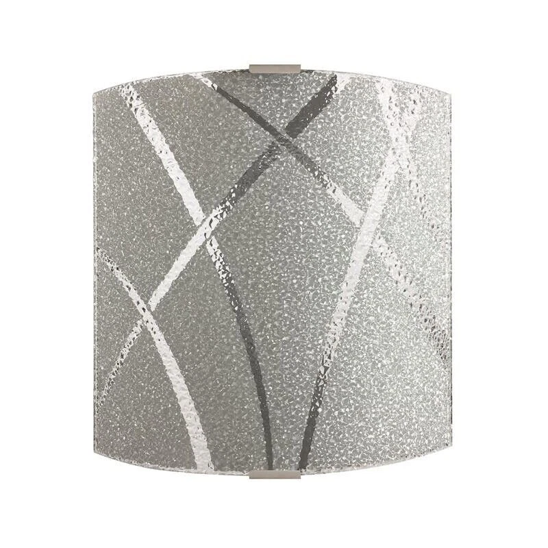 CLOE LAMPADA APPLIQUE DA PARETE E27 1 LUCE EFFETTO SATINATO - Immagine 1 di 1