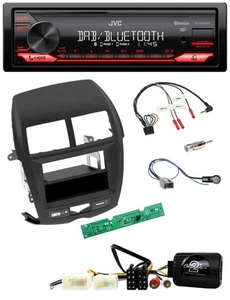 JVC Bluetooth USB DAB Lenkrad Autoradio für Mitsubishi ASX 2010-2014 - Bild 1 von 10