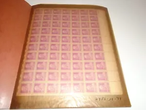 Lot 24 Sheets 50 In Each Vintage Postage Stamps 1948 New - Picture 1 of 24