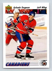 1991-92 Upper Deck #579 Sylvain Turgeon NM-MT Canadiens - Picture 1 of 2