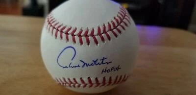 Paul Molitor HOF signed auto OLMB JSA COA baseball - Image 1 of 3