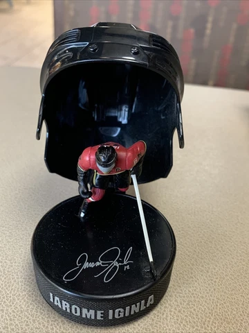 2009 McDonalds NHL Jarome IGINLA Calgary Flames Mini Helmet Cover